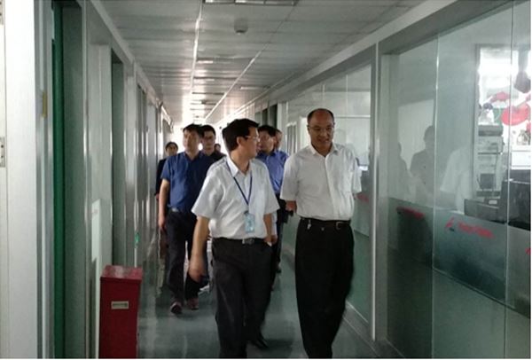 热烈欢迎省台办副主任王鲁宁莅临米兰平台-米兰官方网站（中国）药业参观指导